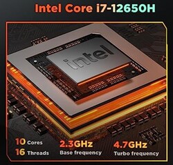 Intel Core i7-12650H (bron: Nipogi)