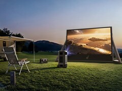 Anker's soundcore Nebula X1 Pro (afbeelding) wordt nu gecrowdfund op Kickstarter. (Afbeeldingsbron: Anker)