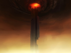 De Citadel in Half Life 2 afgebeeld