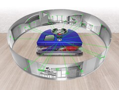 De Dyson 360 Vis Nav robotstofzuiger maakt gebruik van de Hyperdymium motor van het bedrijf. (Beeldbron: Dyson)