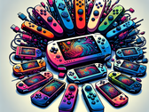 De Nintendo Switch 2 is misschien meer een eenvoudige console-update dan een hele herziening van Pro. (DALL-E 3 AI-gegenereerde afbeelding)