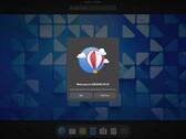 GNOME 47 Beta welkomstscherm (Afbeelding bron: GNOME Discourse)