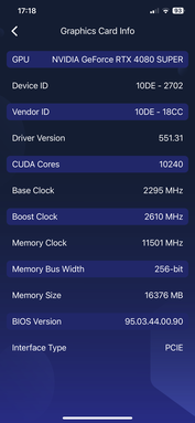 GPU informatie