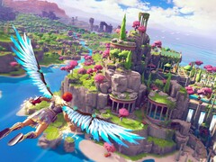 Een afbeelding van Fenyx in Immortals Fenyx Rising.