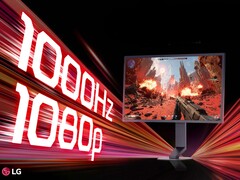 De LG UltraGear 25G590B is uitgerust met een 1000Hz FHD-beeldscherm.
