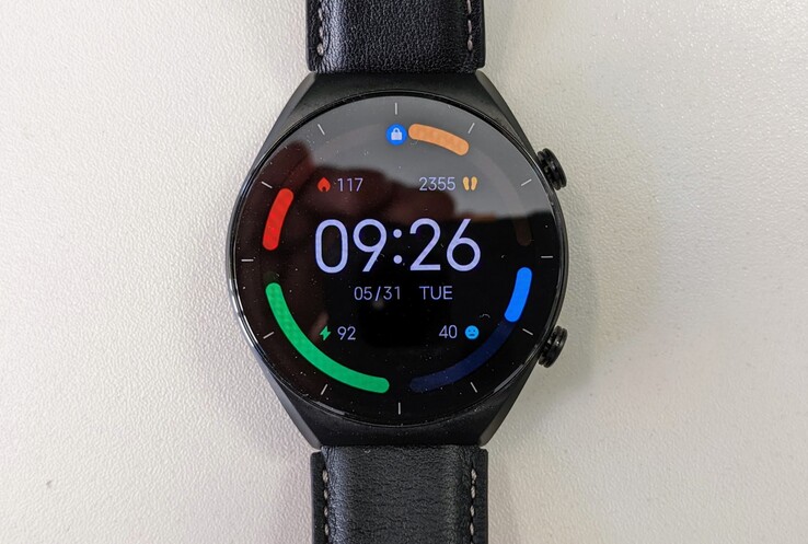 Het display van de Xiaomi Watch S1 wordt beschermd door saffierglas.