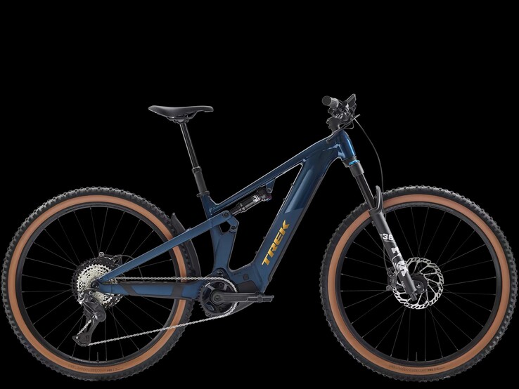 De Trek Powerfly+ FS 8 Gen 4 in de kleur blue sage