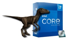 Intel Core i7-13700K is naar verluidt een 16-core/24-thread CPU. (Bron: Victoria_Borodinova op Pixabay en Intel-bewerkt)