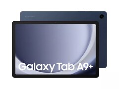 De Galaxy Tab A9 Plus in zijn blauwe kleur. (Afbeelding bron: WinFuture)