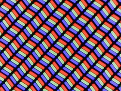 Beeld van de subpixels