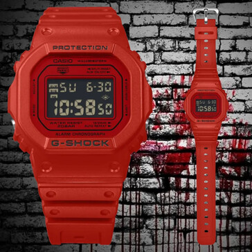Casio G-Shock DW-5600RRB-4. (Afbeeldingsbron: @geesgshock op Instagram)