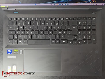 Toetsenbord en touchpad