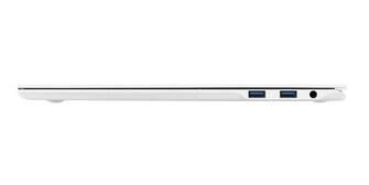 LG Gram Pro 360 - Rechts - USB 3.2 Gen2 Type-A, 3,5 mm combo audio-aansluiting. (Afbeelding Bron: LG)