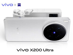 De Vivo X200 Ultra zou een bijzonder indrukwekkende set camera&#039;s moeten hebben wanneer hij later deze maand wordt gelanceerd. (Afbeeldingsbron: Vivo - bewerkt)