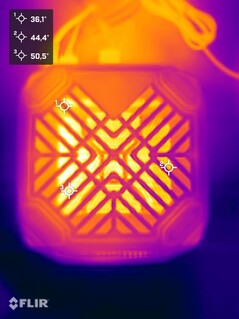 Acemagic M1A Pro+ stresstest (onderkant)