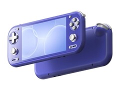 De Anbernic RG 55G1 in Indigo.