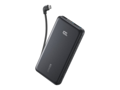 De Anker 22,5W Power Bank met USB-C-poorten en ingebouwde USB-C-kabel (hierboven) is genoteerd bij Verizon. (Afbeeldingsbron: Verizon)