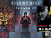 Een afbeelding waarop enkele van de populairste Konami-franchises samen zijn afgebeeld