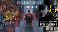 Een afbeelding waarop enkele van de populairste Konami-franchises samen zijn afgebeeld