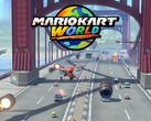 Een brug in Mario Kart World (bron: Nintendo of America met bewerkingen)