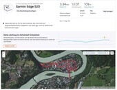 Positionering van Garmin-zijde 520 - overzicht