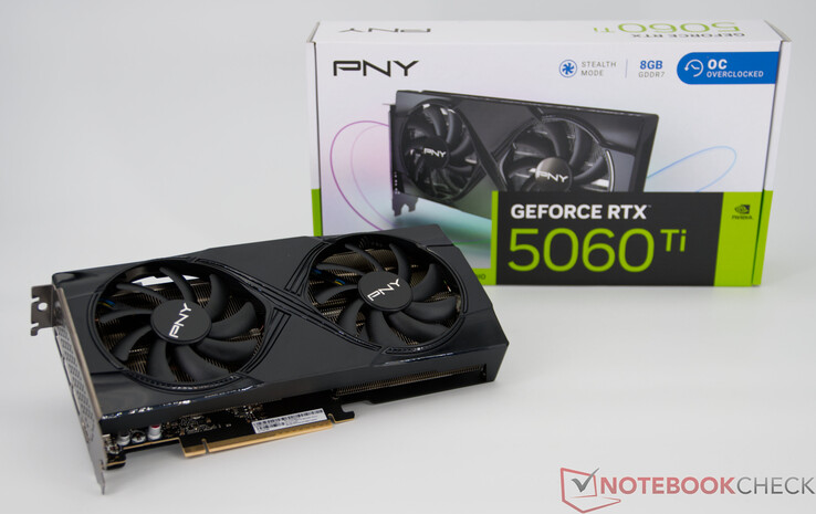 PNY RTX 5060 Ti OC met GeForce