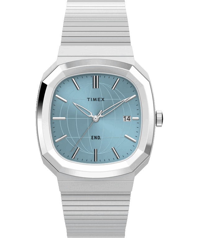 Het nieuwe Timex END. x Timex 1981, geïnspireerd op de heruitgave.