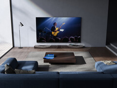 De wereldwijde TV S Pro Mini LED-serie 2026 heeft een maximale helderheid van 1.700 nits en een vernieuwingsfrequentie tot 288 Hz. Afgebeeld: een promofoto van een van de nieuwe tv&#039;s. (Afbeeldingsbron: Xiaomi)