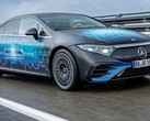 Met de solid-state batterij in deze EQS kunt u 620 mijl afleggen op een lading. (Afbeeldingsbron: Mercedes)