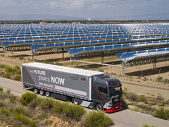 Grote e-trucks vereisen grote (en goedkope) batterijen. (Afbeelding: MAN)