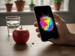 Een conceptuele afbeelding van een smartphone die een hyperspectraal beeld vastlegt (Afbeeldingsbron: AI-generated)