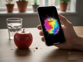 Een conceptuele afbeelding van een smartphone die een hyperspectraal beeld vastlegt (Afbeeldingsbron: AI-generated)