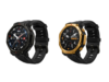 De Amazfit T-Rex 3 Pro (48 mm) smartwatch in Tactical Black (links) en Black Gold (rechts). (Afbeeldingsbron: Amazfit)