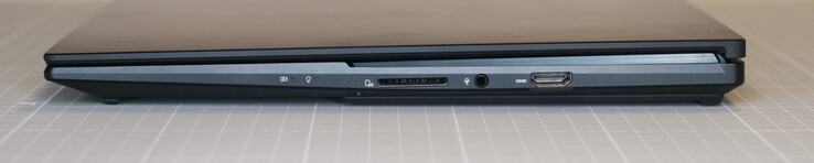 SD-kaartlezer, 3,5 mm hoofdtelefoonaansluiting, HDMI 2.1