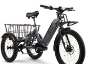 De Buzz Cerena T2 e-trike heeft een batterij van 500 Wh en biedt een actieradius van 64,3 km (Afbeelding bron: Buzz)