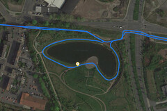 GPS Test: Samsung Galaxy Tab S5e – Fietsen rondom een meer