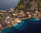 Een afbeelding van een eiland in Whiskerwood, nu met 50% korting op Steam.