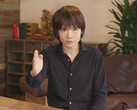 Nintendo-ontwerper Masahiro Sakurai aan tafel (bron: The Guardian)