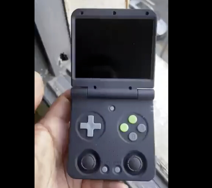 De Miyoo Mini Flip lijkt op een Game Boy Advance SP. (Afbeeldingsbron: Miyoo)