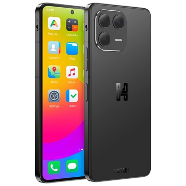 Hiroh telefoon voor en achter. (Afbeeldingsbron: Murena)