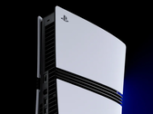 Een render van de achterkant van Sony's PlayStation 5 Pro-console