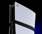 Een render van de achterkant van Sony's PlayStation 5 Pro-console