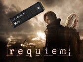 Resident Evil Requiem banner getoond met PS5 SSD