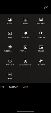 OnePlus 13: Cameramodi