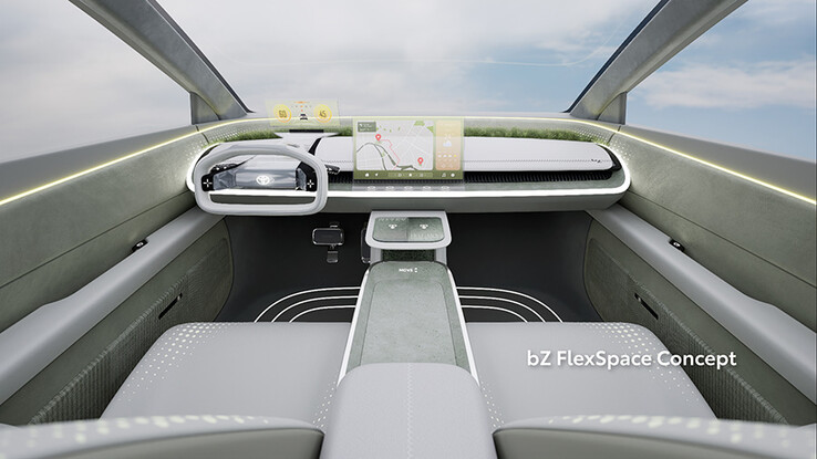 De Toyota bZ FlexSpace concept EV. (Beeldbron: Toyota)