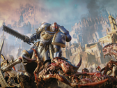 Promotiekunst voor Warhammer 40000 Space Marine 2