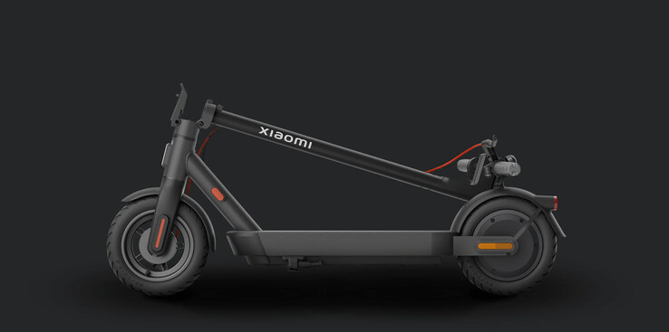 De Xiaomi Elektrische Scooter 4 Pro (2e Gen) kan opgevouwen worden. (Afbeeldingsbron: Xiaomi)