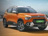 De huidige Citroën Ë-C3 in India ziet eruit als een iets boksere C3. (Afbeelding bron: Citroën)