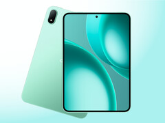 De Oppo Pad Mini heeft een ongebruikelijke vormfactor voor een compacte tablet.