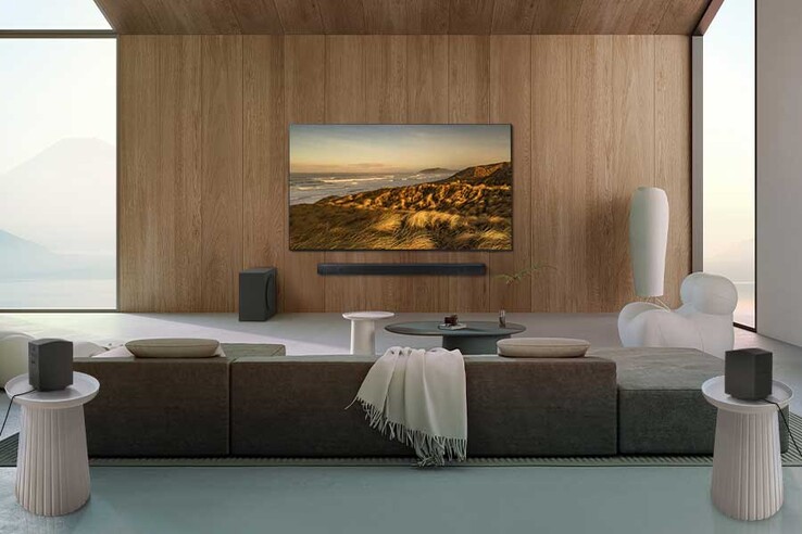 De 2024 Samsung HW-Q995D soundbar (Afbeelding bron: Samsung)